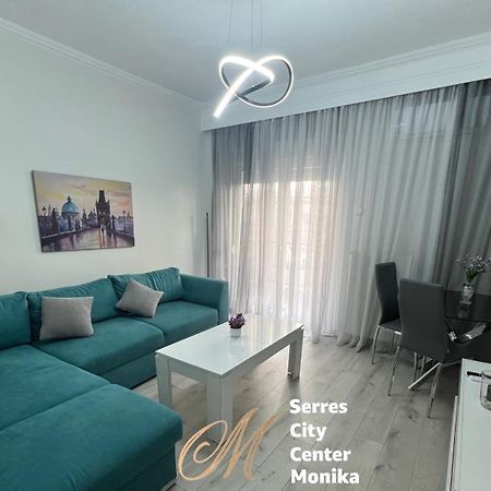 Serres City Center Modern Apartment Eksteriør billede