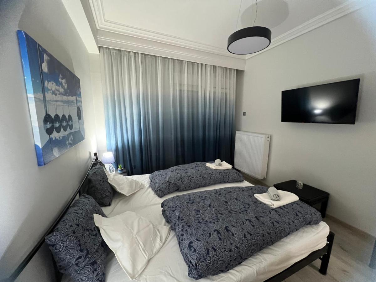 Serres City Center Modern Apartment Eksteriør billede